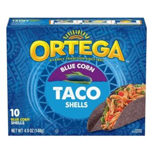 Ortega Blue Corn Hard Taco Shell 4.9 Oz