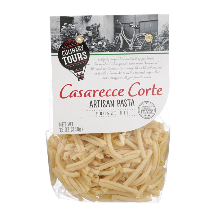Culinary Tours Casarecce Artisanal Cut Pasta 12 Oz