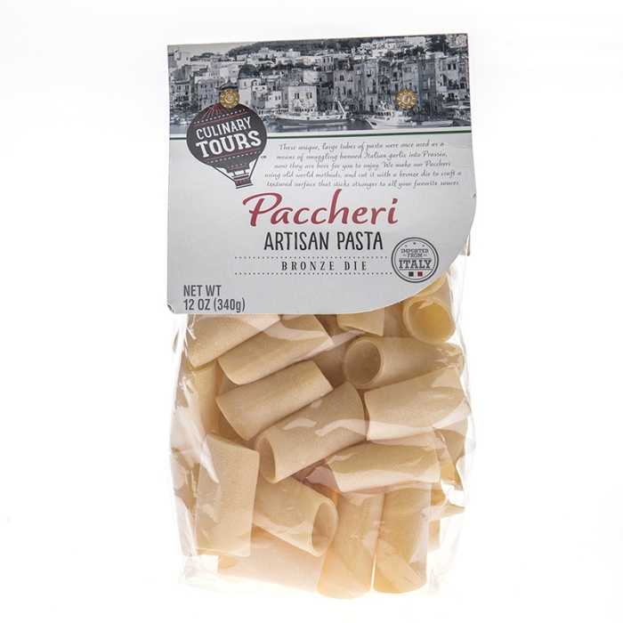 Culinary Tours Paccheri Artisan Pasta 12 Oz