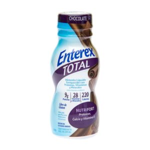 Enterex Total Chocolate Flavor Liquid Supplement 8 Oz