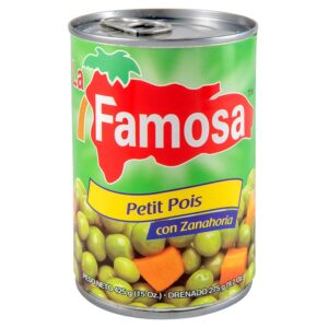 La Famosa Petit Pois With Carrot 15 Oz