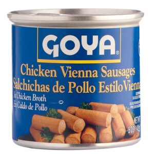Goya Vienna Style Chicken and Meat Sausage 5 Oz