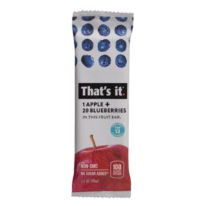 That's It Apple & Blueberry Bars 1.2 Oz