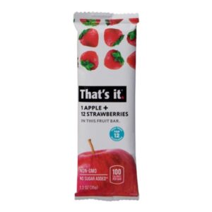 That's It Apple and Strawberry Bar 1.2 Oz