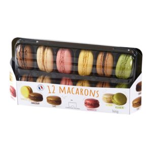 Chateau Blanc Petit Assorted Macarons 12 Units/Pack