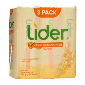 Leader Antibacterial Bar Soap with Aloe and Honey 3 Units/Pack