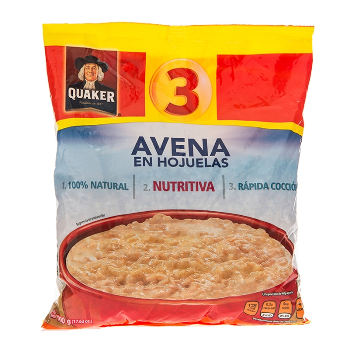 Quaker Rolled Oats 411 Gr