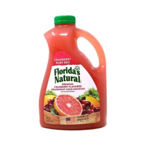 Ruby Red Floridas Natural Cranberry Juice 89 Oz