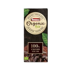 Torras 100% Gluten-Free Cocoa Chocolate Bar 100 Gr