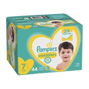 Pampers Swaddlers Diapers Stage 7 44 Und/Pack