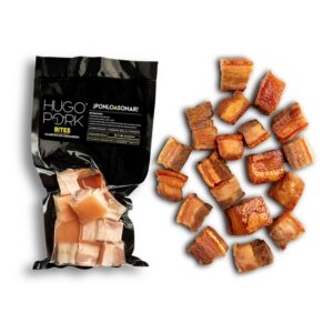 Hugo Pork Precooked Chicharron Bites 8 Oz