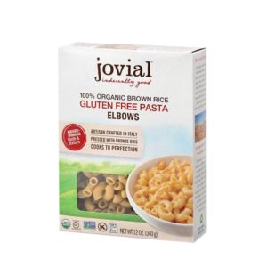 Jovial Organic Rice Elbows Pasta 12 Oz