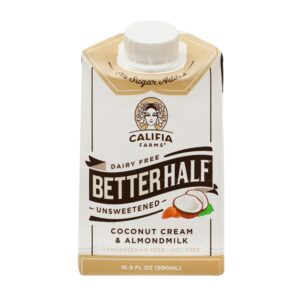 Better Half Califia Lactose-Free and Sugar-Free Coffee Creamer 16 Oz
