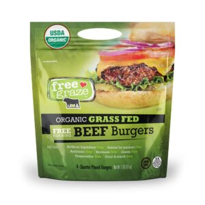 Free Graze Organic Burger 1 Lb