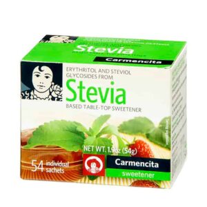 Stevia 0% Escuche 54 Envelopes Carmencita