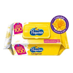 Original Pequeñin Wet Wipes 100 Und/Pack