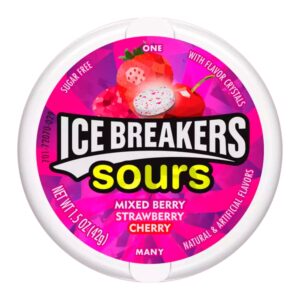 Sour Ice Breakers Mints 1.3 Onz