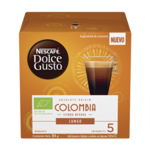 Nescafé Dolce Gusto Lungo Colombia Coffee Capsules 12 Units/Pack