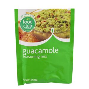 Food Club Guacamole Seasoning Mix 1 Oz