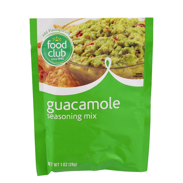 Food Club Guacamole Seasoning Mix 1 Oz