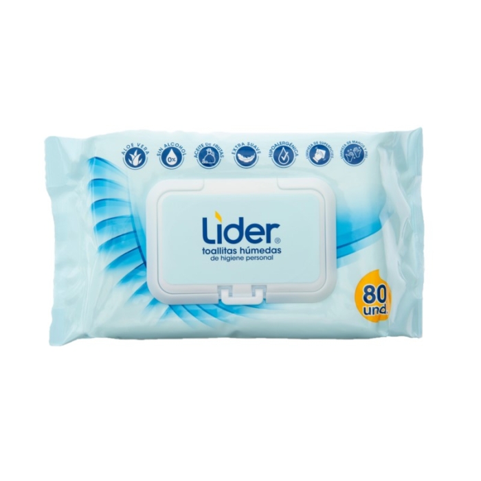 Leader Personal Hygiene Wet Towels 80 Und/Pack