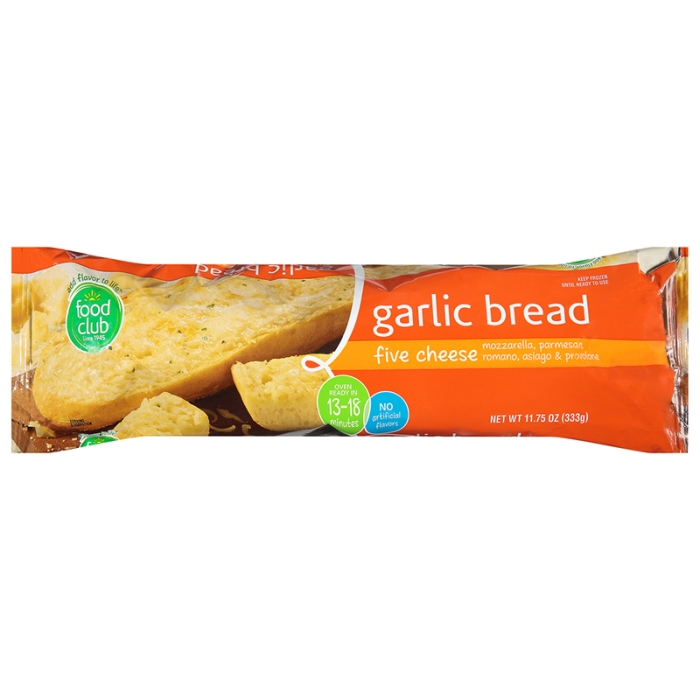 Food Club 5 Cheese Garlic Bread 11.75 Oz