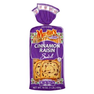 Martin'S 16 Oz Cinnamon Raisin Swirl Potato Bread