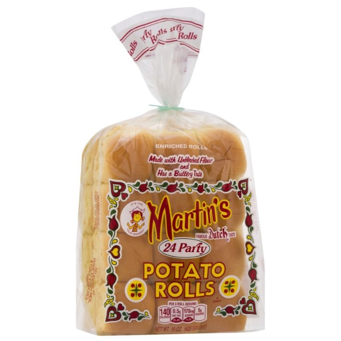 Martin'S Buffet Style Potato Roll 15 Oz