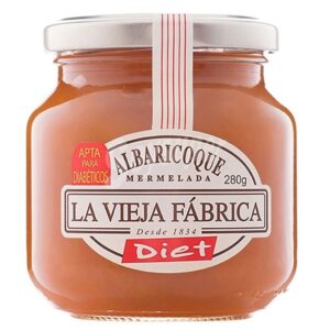 La Vieja Fabrica Diet Apricot Marmalade 280 Gr