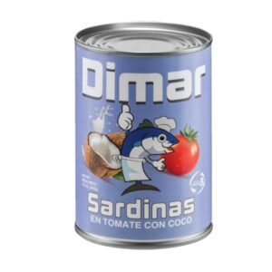 Dimar Sardines in Tomato and Coconut Sauce 425 Gr