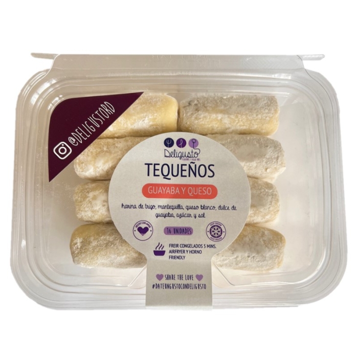 Deligusto Guava and Cheese Tequeños 16 Units/Pack