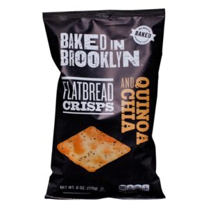 Pita Chips Quinoa And Chia Baked In Brooklyn 6 Oz