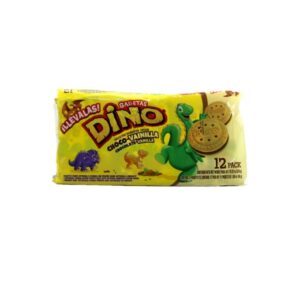 Dino Choco Vanilla Sandwich Cookie 12 Units/Pack