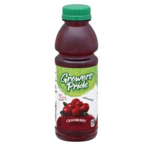 Grower's Pride Cranberry Juice 14 Oz