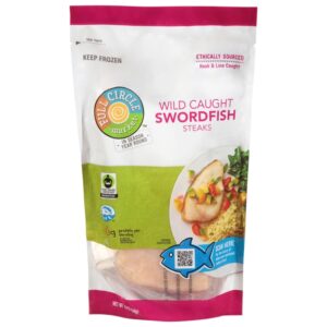 Full Circle Frozen Swordfish Fillet 12 Oz