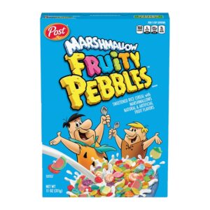 Fruity Pebbles Post Cereal with Marshmallow 11 Oz