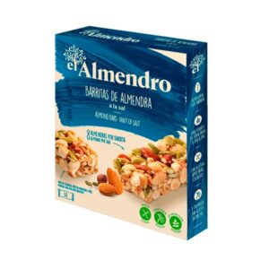 El Almendro Salted Almond Bars 4 Units/Pack