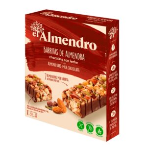 El Almendro Chocolate Almond Bars 4 Units/Pack