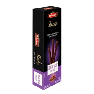Delaviuda 70% Dark Chocolate Sticks 120 Gr