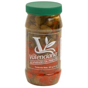 La valenciana 14 Oz Caper with Pepper