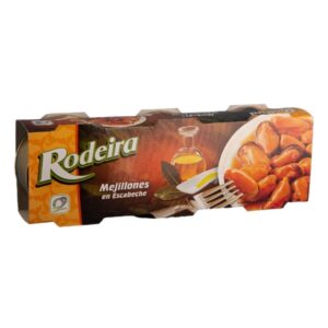 Rodeira Pickled Mussels 3 Units/Pack 79 Gr