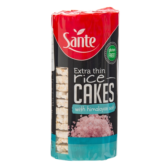Sante Gluten Free Himalayan Salt Rice Cakes 110 Gr