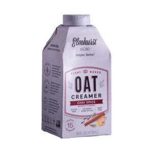 Elmhurst Chai Spice Oat Creamer 16 Onz