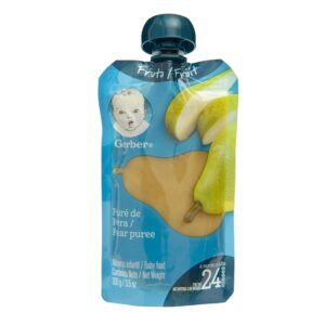 Gerber Pear Compote Pouch 100 Gr