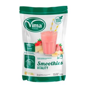 Smoothies Banana and Strawberry Vitality Vima 450 Gr