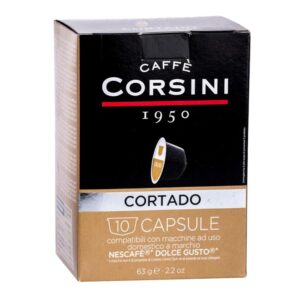 Corsini Cut Coffee in Capsules 10 Units/Pack