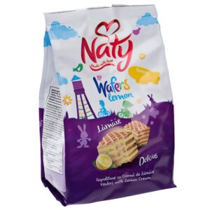 Naty Lemon Cream Wafers 180 Gr