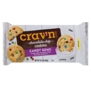 Candy Crav'N Mini Chocolate Chip Cookie 12.4 Oz