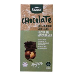 Fiesta De Macadmia Origin National Chocolate 70 Gr