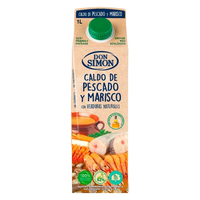 Don Simon Fish and Seafood Broth with Natural Vegetables 1 Lt